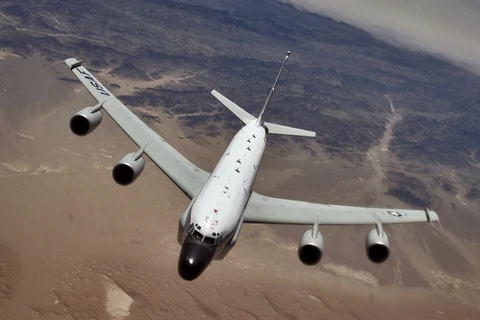 Máy bay trinh sát RC-135 của không quân Mỹ. (Nguồn: en.wikipedia.org)