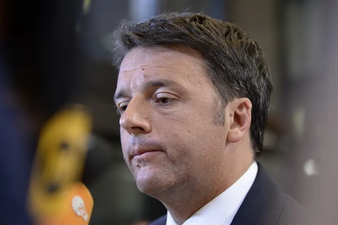 Thủ tướng Italy Matteo Renzi. (Nguồn: AFP)