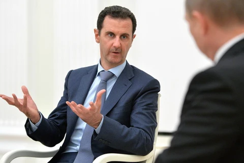 Theo Reuters, phía Nga muốn chính quyền Tổng thống Bashar al-Assad cải cách Hiến pháp và bầu cử sớm. (Nguồn: AFP)