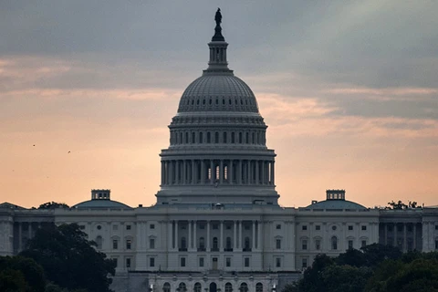 Trụ sở Quốc hội Mỹ ở Đồi Capitol, Washington DC. (Nguồn: Reuters)