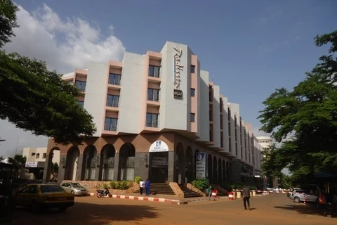 Khách sạn Radisso ở thủ đô Bamako, Mali. (Nguồn: Amichai Stein/Twitter) 