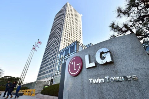 Trụ sở tập đoàn LG ở Seoul. (Nguồn: AFP)