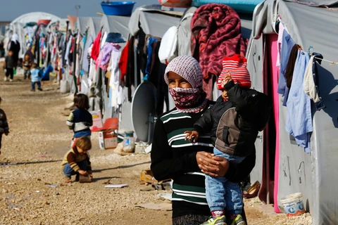 Người tị nạn Syria. (Nguồn: Reuters)