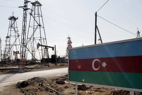 Một mỏ dầu của Azerbaijan. (Nguồn: AFP)