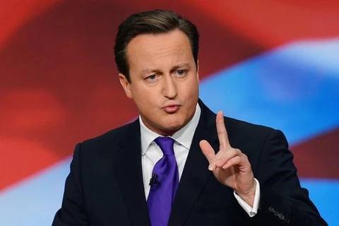 Thủ tướng Anh David Cameron. (Nguồn: AFP)