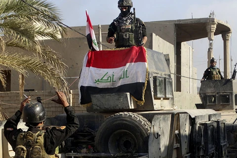 Quân đội Iraq giải phóng thành phố Ramadi. (Nguồn: AP)