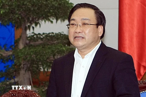 Phó Thủ tướng Hoàng Trung Hải. (Ảnh: Phạm Kiên/TTXVN)