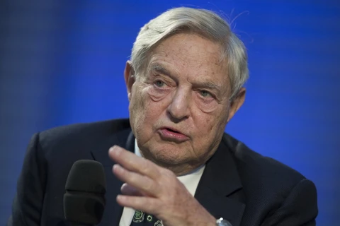 Tỷ phú tài chính Mỹ George Soros. (Nguồn: AFP)