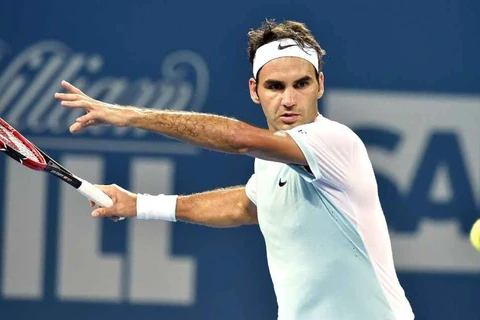 Tay vợt Roger Federer. (Nguồn: AFP)