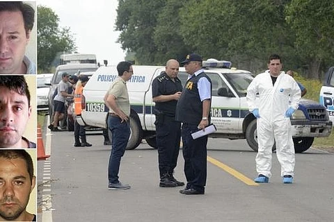 Argentina huy động rầm rộ cảnh sát truy bắt 3 tên tội phạm