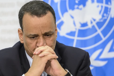 Phái viên Liên hợp quốc về vấn đề Yemen Ismail Ould Cheikh Ahmed. (Nguồn: AFP) 