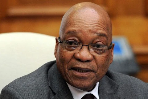 Tổng thống Nam Phi Jacob Zuma. (Nguồn: AFP)