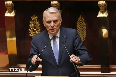 Cựu Thủ tướng Pháp Jean-Marc Ayrault mới được bổ nhiệm làm Ngoại trưởng Pháp. (Nguồn: AFP/TTXVN)