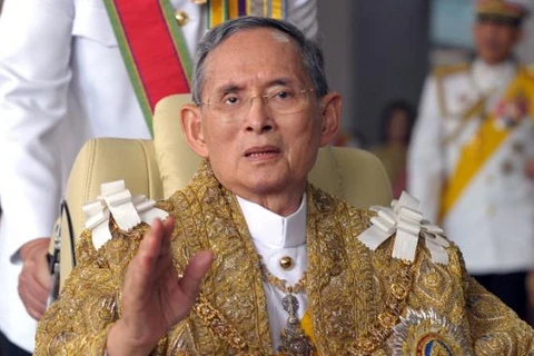 Nhà Vua Thái Lan Bhumibol Adulyadej. (Nguồn: AFP)