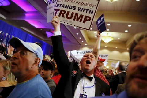 Những người ủng hộ ứng viên Donald Trump ở Nevada. (Nguồn: pbs.org)