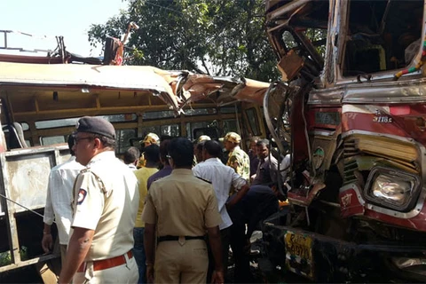 Một vụ xe ôtô mất lái gây tai nạn ở Ấn Độ. Ảnh minh họa. (Nguồn: mid-day.com)