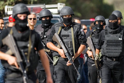 Lực lượng chống khủng bố của Tunisia. (Nguồn: AP)