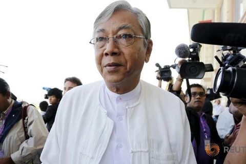 Ông Htin Kyaw, ứng cử viên nặng ký nhất cho chức danh Tổng thống Myanmar. (Nguồn: straitstimes.com)