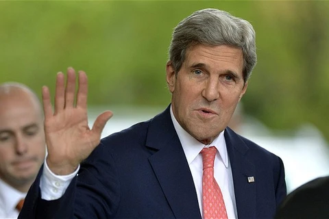 Ngoại trưởng Mỹ John Kerry. (Nguồn: POOL)