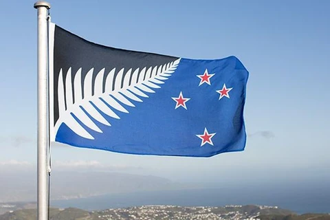Mẫu quốc kỳ mới của New Zealand. (Nguồn: radionz.co.nz)