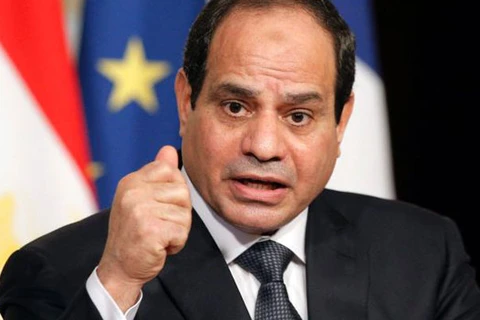 Tổng thống Ai Cập Abdel Fatteh El-Sisi. (Nguồn: india.com)