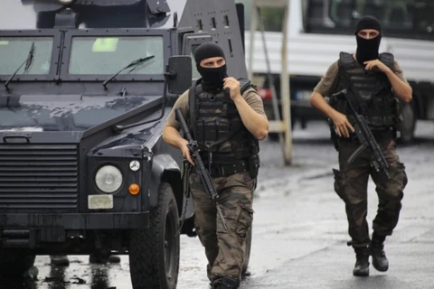 Cảnh sát chống khủng bố của Thổ Nhĩ Kỳ. (Nguồn: Reuters)