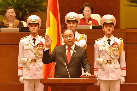 [Video] Tân Thủ tướng Nguyễn Xuân Phúc tuyên thệ nhậm chức