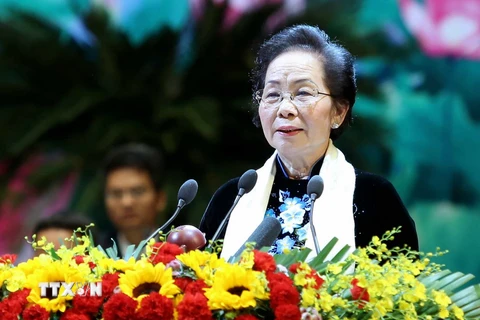 Phó Chủ tịch nước Nguyễn Thị Doan. (Nguồn: TTXVN) 