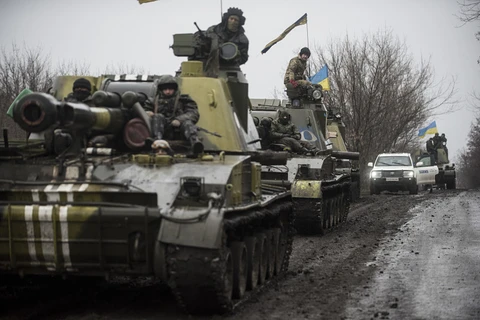 Quân đội Ukraine ở miền Đông Ukraine. (Nguồn: Wikimedia Commons)