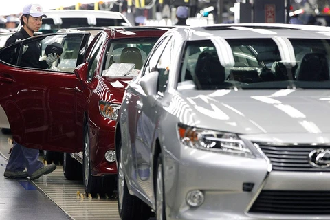 Toyota mất sản lượng 80.000 xe do động đất ở Nhật Bản