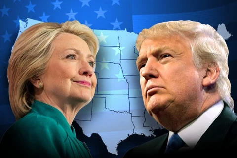 Hai ứng cử viên Clinton và Trump tiến sát tấm vé chính thức đề cử làm ứng cử viên Tổng thống Mỹ.