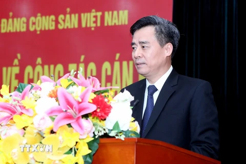 Ông Nguyễn Quang Dương, Ủy viên Trung ương Đảng, Bí thư Đảng ủy Khối các cơ quan Trung ương. (Ảnh:Phương Hoa/TTXVN)