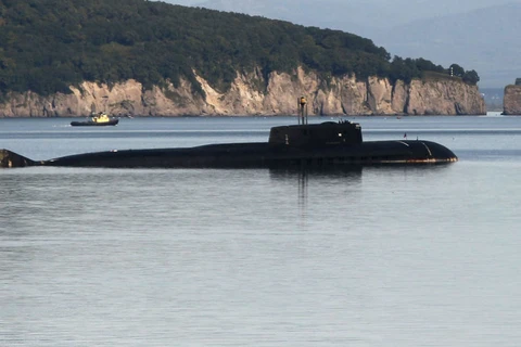 Tàu ngầm hạt nhân của Hạm đội Biển Bắc. (Nguồn: Sputnik)