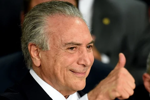 Phó Tổng thống Brazil Michel Temer. (Nguồn: AFP)