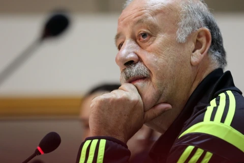 Huấn luyện viên Vicente Del Bosque. (Nguồn: AFP)