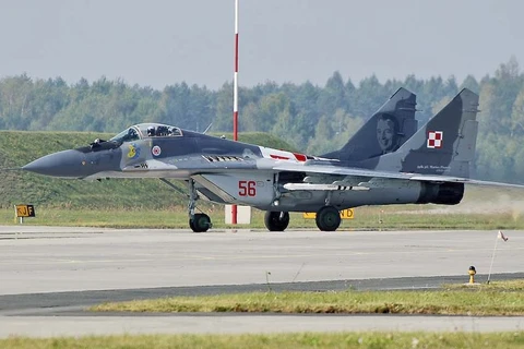 Máy bay tiêm kích MiG-29 của Ba Lan. (Nguồn: theaviationist.com) 