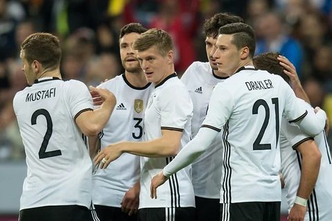 Các "chiến binh" Đức sẵn sàng tạo nên lịch sử ở EURO 2016. (Nguồn: EPA)
