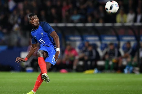 Paul Pogba, người được trông đợi nhiều nhất ở đội tuyển Pháp. (Nguồn: AFP)
