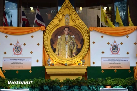 Nhà Vua Thái Lan Bhumibol Adulyadej (9/6/1946-9/6/2016) là vị quân chủ có thời gian trị vì lâu nhất thế giới. (Ảnh: Sơn Nam/Vietnam+)