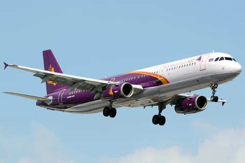 Máy bay của hãng hàng không quốc gia Campuchia Angkor Air. (Nguồn: flightsnation.com)