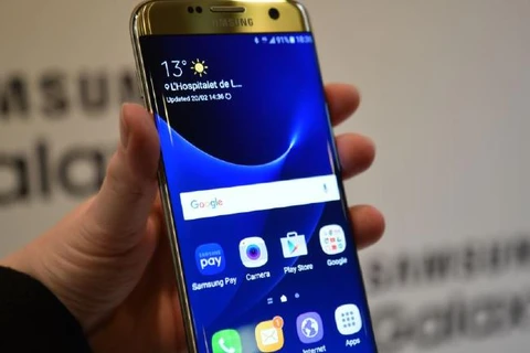 Điện thoại Galaxy S7 của Samsung. (Nguồn: news.com.au)