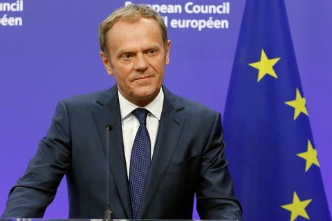Chủ tịch Hội đồng châu Âu Donald Tusk. (Nguồn: Reuters)