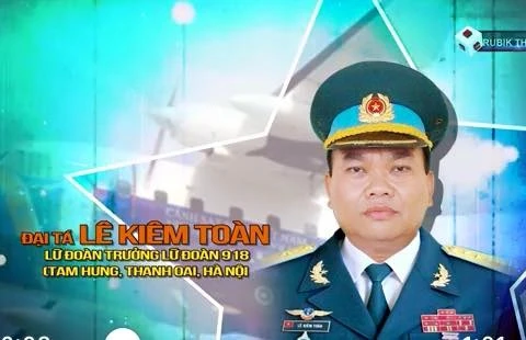 Đại tá Lê Kiêm Toàn - Lữ đoàn Trưởng 918. (Nguồn: Quốc phòng Việt Nam)