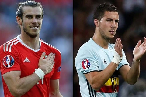Trận đấu đêm nay sẽ màn so tài giữa Gareth Bale và Eden Hazard. (Nguồn: GETTY IMAGES)