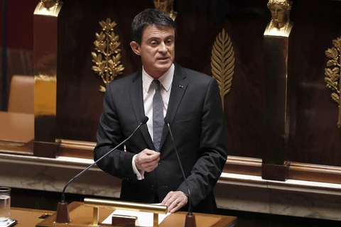 Thủ tướng Pháp Manuel Valls. (Nguồn: AFP)