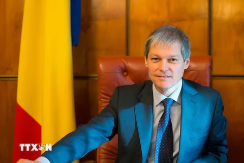 Thủ tướng Romania Dacian Ciolos. (Nguồn: TTXVN phát)