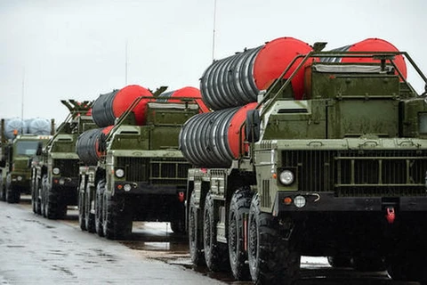 Hệ thống tên lửa mới nhất S-400 của Nga. (Nguồn: RIA Novosti)
