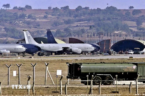 Căn cứ không quân Incirlik, Thổ Nhĩ Kỳ. (Nguồn: EPA/TTXVN)