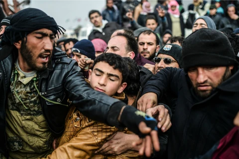 Người di cư ở Italy. (Nguồn: Getty Images)
