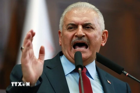 Thủ tướng Thổ Nhĩ Kỳ Binali Yildirim. (Nguồn: AFP/TTXVN)